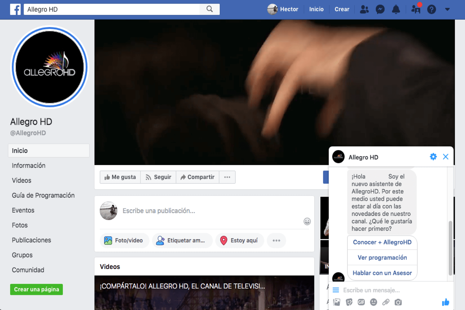 Facebook Ads, Allegro HD, Agencia Marketing Digital