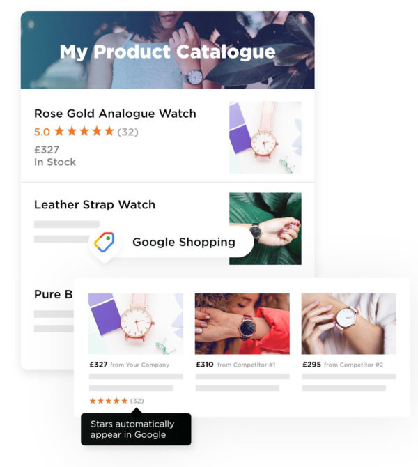 product catalogue google shopping